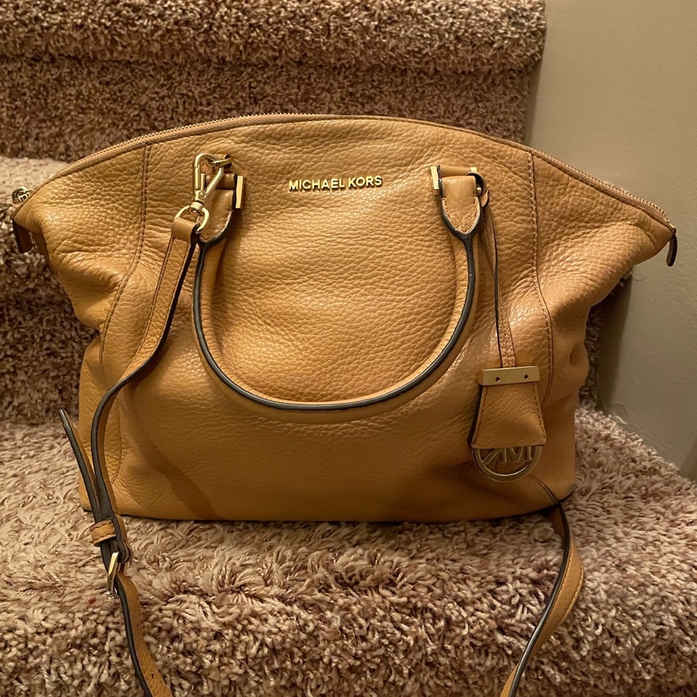Michael Kors Leather Satchel/Shoulder Bag